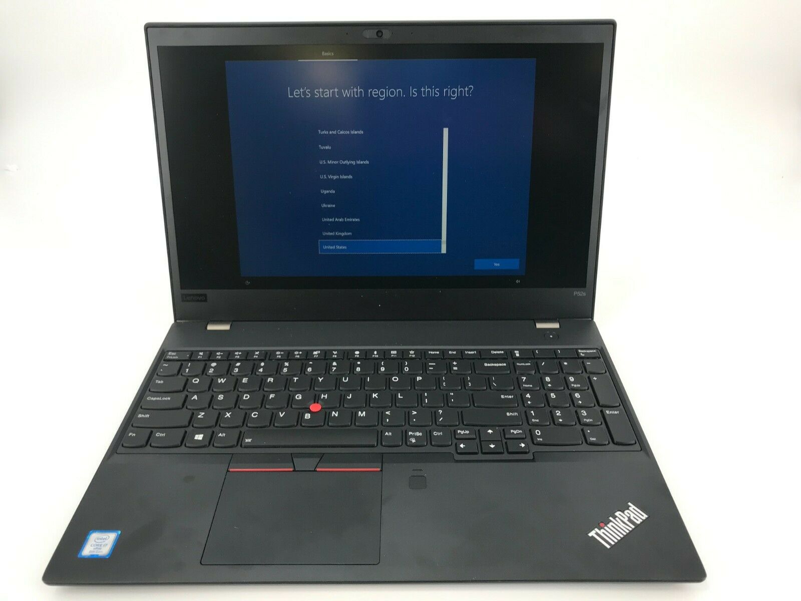 Lenovo ThinkPad P52s 15