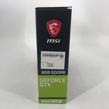 Load image into Gallery viewer, MSI GeForce GTX 1660 SUPER Gaming X BV 6GB FHR Graphics Card GDDR6