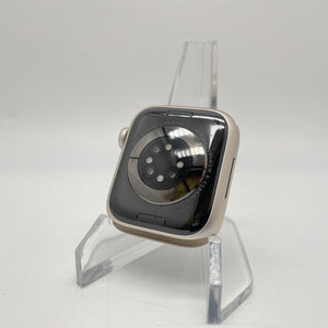 Apple Watch Series 7 (GPS) Starlight Aluminum 41mm Blue Non-OEM Sport Excellent