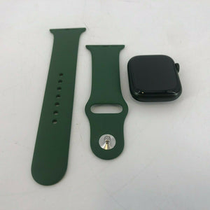 Apple Watch Series 7 Cellular Green Sport 45mm w/ Green Sport