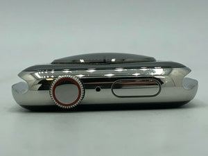 Apple Watch Series 4 Cellular Silver Steel 44mm w/ Silver Milanese Loop