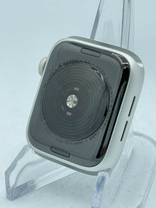 Apple Watch SE Cellular Silver Sport 44mm w/ Deep Navy Sport Loop