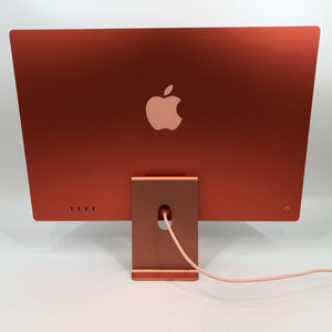 iMac 24 Orange 2021 3.2GHz M1 8-Core GPU 8GB 256GB Excellent Condition w/ Bundle