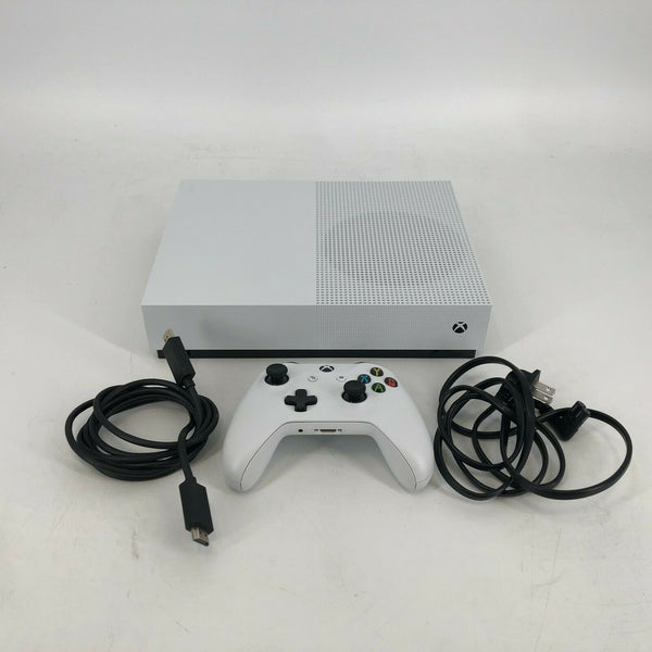 Microsoft Xbox One S All Digital Edition White 1TB w/ Controller/Cords