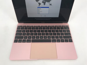 MacBook 12" Rose Gold 2017 1.2GHz m3 8GB 256GB SSD