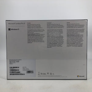 Microsoft Surface Pro 9 13" Silver 2022 2.4GHz Microsoft SQ3 16GB 512GB - NEW