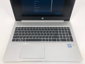 HP ProBook 450 G6 15" Silver 2019 FHD 1.6GHz i5-8265U 8GB 256GB - Very Good Cond
