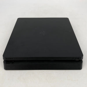 Sony Playstation 4 Slim Black 1TB - Excellent w/ Controller + HDMI/Power Cables