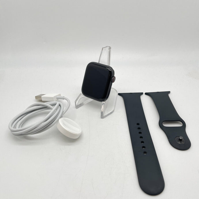 Apple Watch SE Cellular Space Gray Aluminum 44mm w/ Black Sport