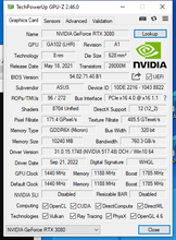 Load image into Gallery viewer, ASUS NVIDIA GeForce RTX 3080 TUF GAMING OC Edition 10GB LHR GDDR6X 320 Bit -Good
