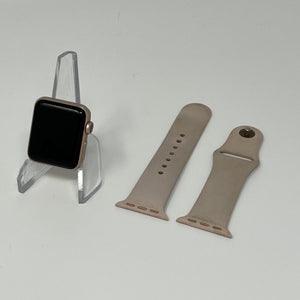 Apple Watch Series 3 Cellular Gold Aluminum 38mm w/ Pink Sand Sport Band