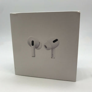 Apple AirPods Pro White Good Condition w/ Box + Ear Tips + Charger Cable