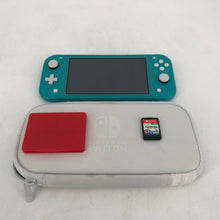 Load image into Gallery viewer, Nintendo Switch Lite Turquoise 32GB w/ Box + Case + Game