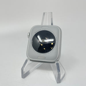 Apple Watch SE (2nd Gen.) Cellular Silver Aluminum 44mm w/ Sport Band Excellent