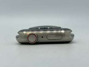 Apple Watch Series 6 Cellular Silver Titanium 44mm + Graphite Milanese Loop