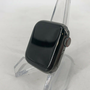 Apple Watch Series 7 Cellular Graphite S. Steel 41mm w/ Black Milanese Loop
