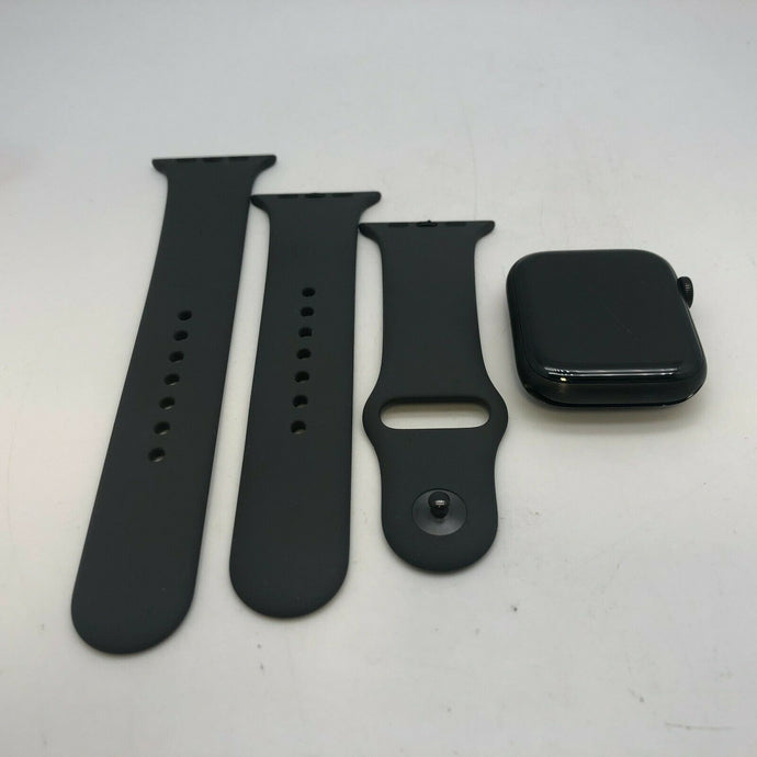 Apple Watch Series 6 Cellular Space Gray Titanium 44mm w/ Gray Sport