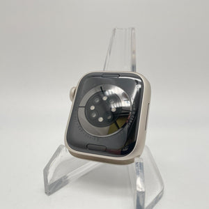 Apple Watch Series 7 Cellular Starlight Aluminum 41mm w/ Solo Loop Very Good