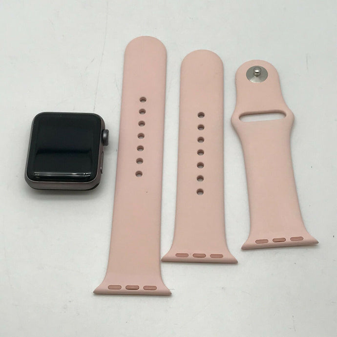 Apple Watch Series 3 (GPS) Space Gray Sport 38mm + Pink Sport Band