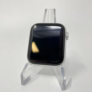 Apple Watch SE (2nd Gen) (GPS) Silver Aluminum 44mm w/ Blue Sport Loop Excellent