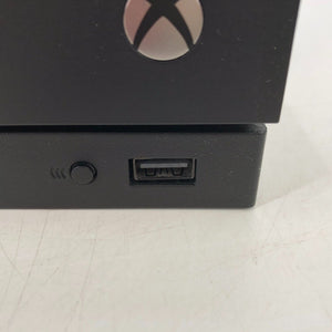 Xbox One X Black 1TB - Very Good Cond. w/ HDMI/Power Cables + White Controller