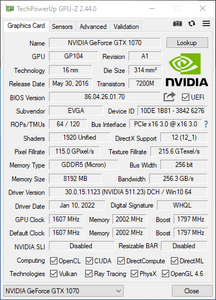 EVGA NVIDIA GeForce GTX 1070 FTW Gaming 8GB GDDR5 Graphics Card