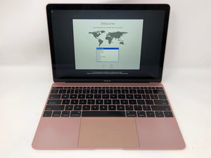 MacBook 12 Rose Gold 2017 1.2 GHz Intel Core m3 8GB 256GB SSD - Good Condition