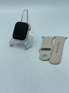 Apple Watch Series 7 (GPS) Starlight Sport 41mm w/ Starlight Sport
