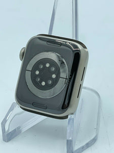 Apple Watch Series 6 Cellular Silver Titanium 40mm w/ Gray Sport