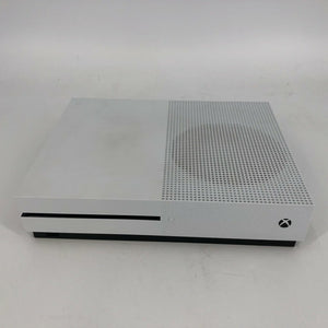 Microsoft Xbox One S White 500GB - Excellent w/ Controller + HDMI/Power Cables