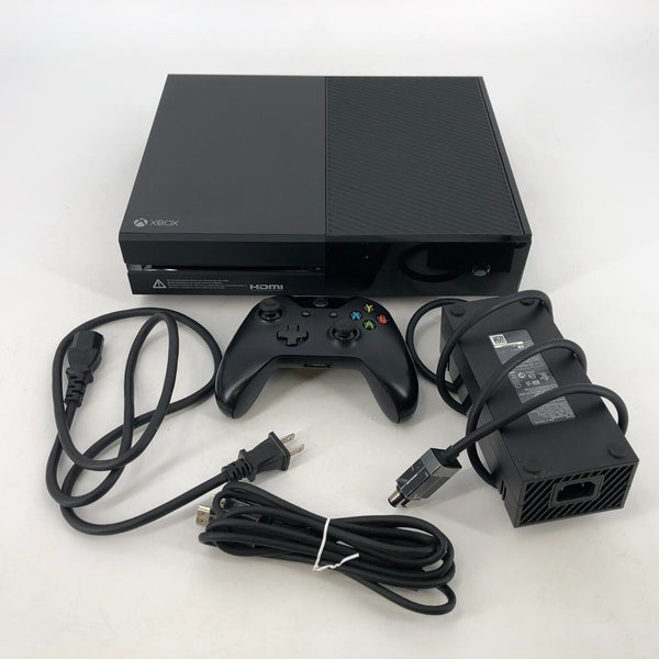 Xbox One Black 500GB w/ Controller + HDMI/Power Cables