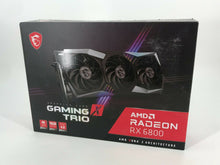 Load image into Gallery viewer, MSI Radeon RX 6800 Gaming X Trio 16GB FHR Graphics Card