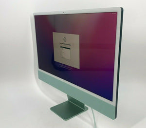 iMac 24 Green 2021 3.2GHz M1 8-Core GPU 16GB 512GB Excellent Condition w/ Mouse
