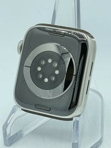 Apple Watch Series 6 Cellular Silver S. Steel 44mm w/ Deep Navy Sport
