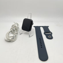 Load image into Gallery viewer, Apple Watch Series 6 (GPS) Space Gray Aluminum 44mm w/ Navy Blue Sport Very Good