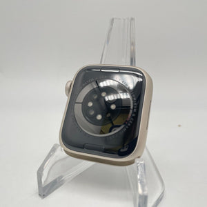 Apple Watch Series 7 (GPS) Starlight Aluminum 41mm w/ Blue Sport Band Fair