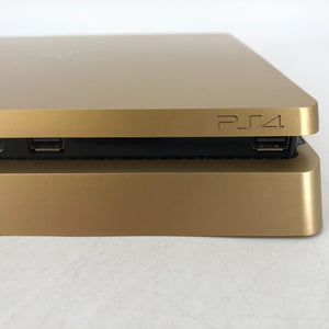 Sony Playstation 4 Slim Gold Edition 1TB w/ Controller + HDMI/Power