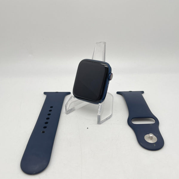 Apple Watch Series 6 Cellular Blue Aluminum 44mm w/ Blue Sport Band Fair