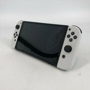 Nintendo Switch OLED 64GB White - Excellent Condition w/ Full Kit + Game
