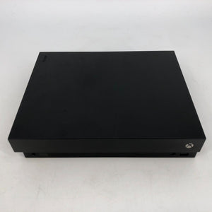 Microsoft Xbox One X Black 1TB Excellent Cond. w/ 3 Controllers + Cables + Game