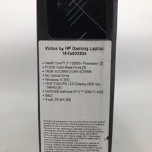 Load image into Gallery viewer, HP Victus 15&quot; Grey 2022 FHD 2.3GHz i7-12650H 16GB 512GB RTX 3050 Ti - BRAND NEW
