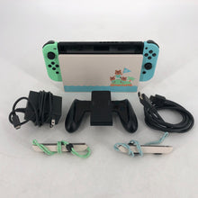 Load image into Gallery viewer, Nintendo Switch Animal Crossing Edition 32GB w/ Cables + Dock + Grips