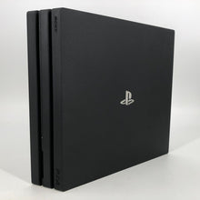 Load image into Gallery viewer, Sony Playstation 4 Pro Black 1TB - Excellent Cond. w/ Controller + Cables + Game