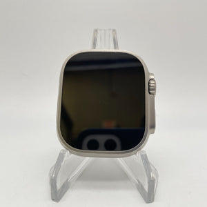 Apple Watch Ultra Cellular Titanium 49mm w/ Black Sport Loop Excellent