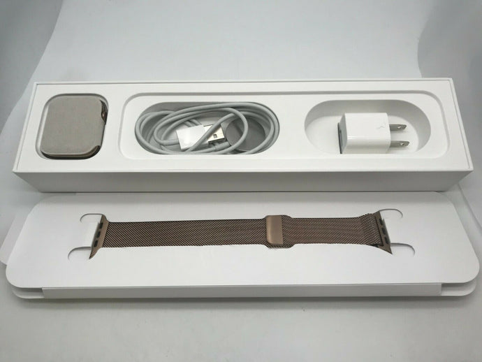 Apple Watch Series 5 Cellular Gold Stainless Steel 44mm +Gold Milanese Loop