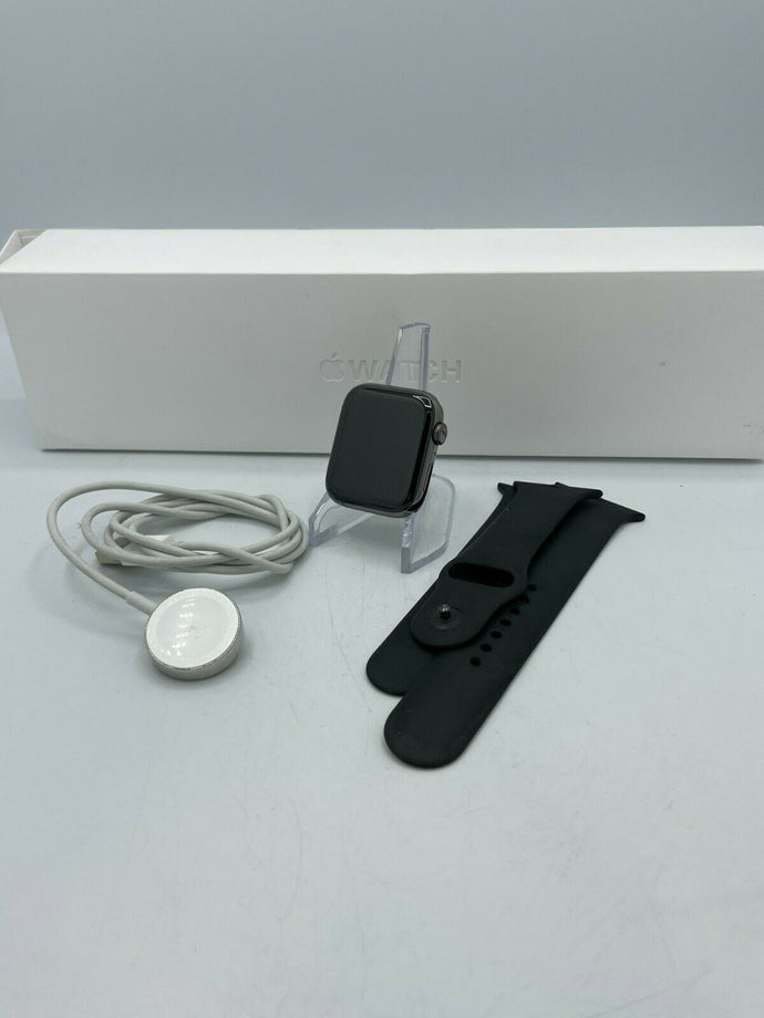 Apple Watch Series 6 Cellular Space Black S. Steel 44mm w/ Midnight Sport