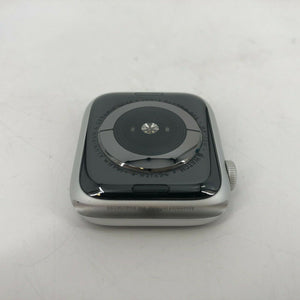 Apple Watch Series 4 GPS Silver Sport 44mm w/ Black/Pink Sport Loop