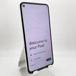Google Pixel 4a 5G 128GB Clearly White Unlocked Good Condition