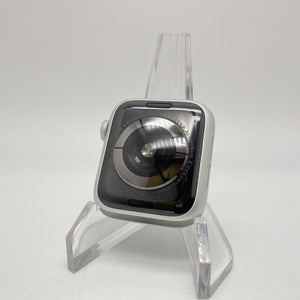 Apple Watch Series 4 (GPS) Silver Aluminum 40mm w/ Seashell Sport Loop Excellent