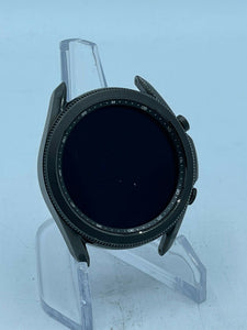 Galaxy Watch 3 (GPS) Black Stainless Steel 45mm w/ Black Leather